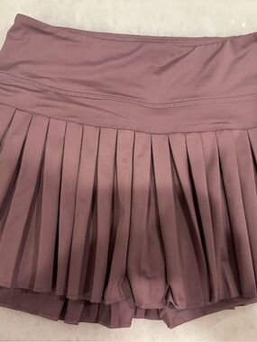 Pleated Mauve Women’s Skirt